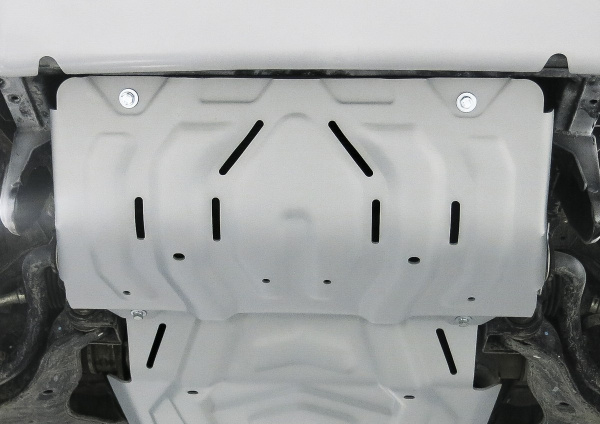 Фото Защита радиатора Rival для Mitsubishi Pajero Sport 2016-н.в., алюминий 4 мм, с крепежом, 333.4046.2