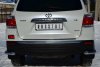 Защита заднего бампера уголки d63 TOYOTA Highlander 2010-2013