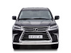 Фото Защита переднего бампера d63 секция-d63 дуга LEXUS LX450d-LX570 2015 (кроме F-Sport)