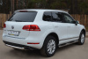 Фото Пороги труба d76 с накладками (вариант 2) VOLKSWAGEN Touareg 2010-2013