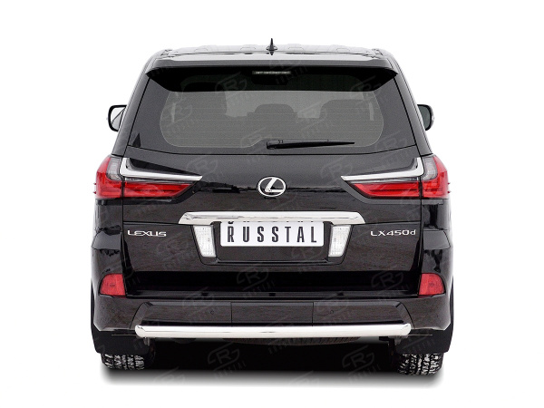 Фото Защита заднего бампера d63 дуга LEXUS LX450d-LX570 2015 (кроме F-Sport)