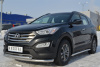 Фото Защита переднего бампера d63 ( секции) d63 (дуга) HYUNDAI Santa Fe 2012-2015
