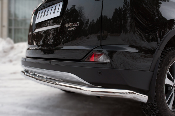 Фото Защита заднего бампера d63 (секции) TOYOTA RAV4 2015