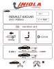 фото Фаркоп Imiola для Renault Kadjar 2015-