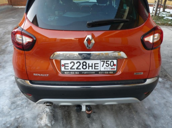 фото Фаркоп АвтоСила для Renault Kaptur I (2016-2022)