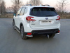 Фото Защита задняя (уголки короткие) 60,3 мм (под брызговики) для Subaru Forester (S5) 2018-