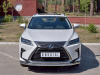 Защита переднего бампера d63 секция-d42 дуга LEXUS RX200t 2015- (кроме F-Sport)