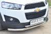 Фото Защита переднего бампера d63 (секции) d42 (дуга) декор-паз CHEVROLET Captiva 2013-2016