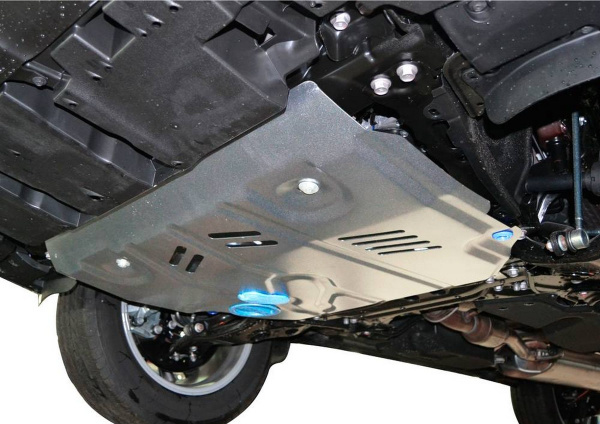 Фото Защита картера и КПП Rival для Lexus NX 200 2014-2017 2017-н.в., алюминий 4 мм, с крепежом, 333.3211.1