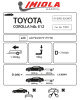 фото Фаркоп Imiola для Toyota Corolla хетчбек 2002-2007