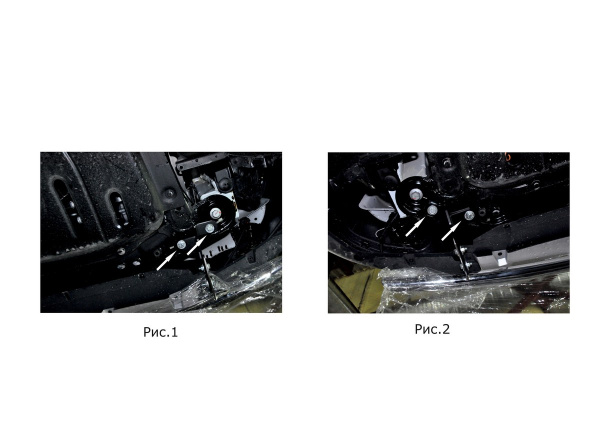 Фото Защита переднего бампера d42 Lada Largus Cross 2014-