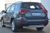 Фото Защита заднего бампера d76/d42 (дуга) KIA Sorento 2012-