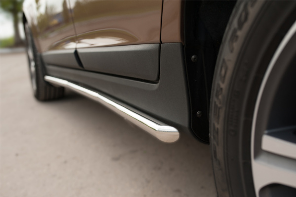 Фото Защита порогов d42 Volvo XC60 2008-2013