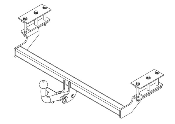фото Фаркоп AvtoS для Ravon Gentra 2015-