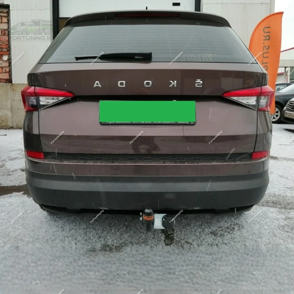 фото Фаркоп Leader Plus (Россия) для Skoda Kodiaq I (2016-2025)