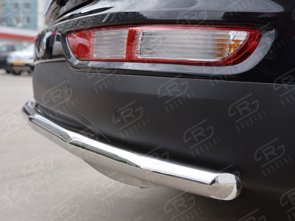 Фото Защита заднего бампера d42 секция (кроме GT-Line) KIA SPORTAGE 2016-2018