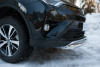 Фото Защита переднего бампера d63 (дуга) TOYOTA RAV4 2015