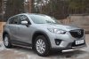 Фото Защита порогов d63 (вариант 3) MAZDA CX-5 2011-2016