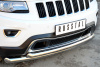 Фото Защита переднего бампера d76 (дуга) d63 (дуга) JEEP Grand Cherokee 2013-
