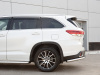 Фото Защита заднего бампера d63 секции TOYOTA HIGHLANDER 2017