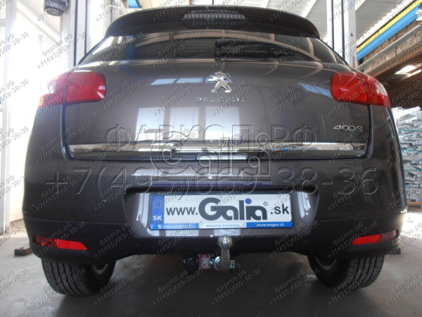 фото Фаркоп Galia для Peugeot 4008 2012-