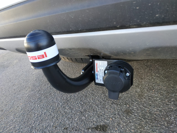 фото Фаркоп Bosal - Oris - Weso для Hyundai Santa Fe IV "только дорестайлинг" (2018-2021)