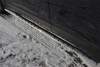 Фото Пороги труба 75х42 овал с проступью HYUNDAI Santa Fe 2012-2015