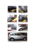 Фото Пороги алюминиевые Rival "Premium" для Honda CR-V 2007-2010-2012