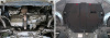 Фото Защита картера двигателя и кпп Автоброня для Volkswagen Touran, V - 1,6i; 1,9d; 2,0d 2004-2015
