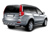 Защита заднего бампера d76+d42 усиленная Great Wall Hover H5 2011-2015
