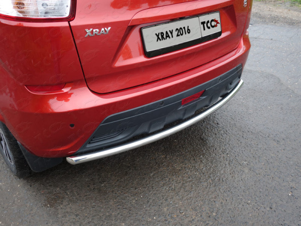 Фото Защита задняя 42,4 мм для Lada XRAY 2016-