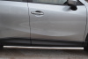 Защита порогов d63 (вариант 3) MAZDA CX-5 2011-2016
