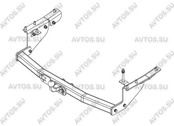 фото Фаркоп AvtoS для Nissan Patrol (2010-)