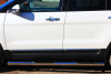 Фото Пороги труба d76 с накладкой (вариант 3) FORD EXPLORER 2012-2016