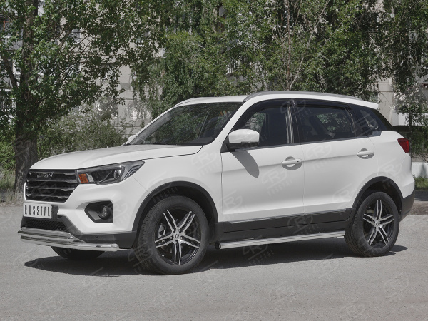 Фото Пороги труба d63 (вариант 2) LIFAN X70 2018-