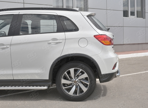 Фото Защита заднего бампера d63 дуга MITSUBISHI ASX 2017-