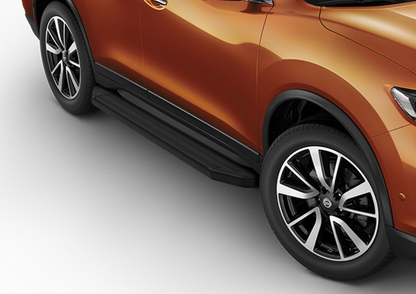 Фото Порог-площадка "Premium-Black" Renault Koleos 2017-