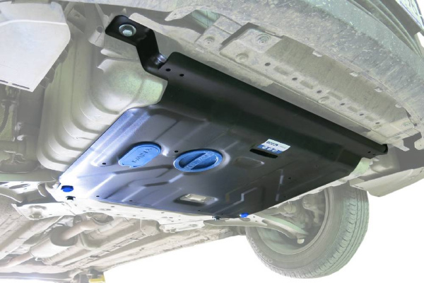 Фото Защита картера и КПП Автоброня для Kia Rio картер V-1,4; 1,6 2011-2016