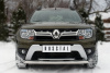 Защита переднего бампера d75x42 (дуга) RENAULT Duster 2015-