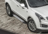 Фото Пороги алюминиевые Rival "Bmw-Style" для Cadillac XT5 2017-