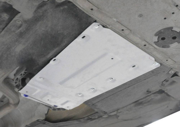 Фото Защита КПП и РК Rival для BMW 5-series 4WD 2016-н.в., алюминий 4 мм, с крепежом, 333.0530.1