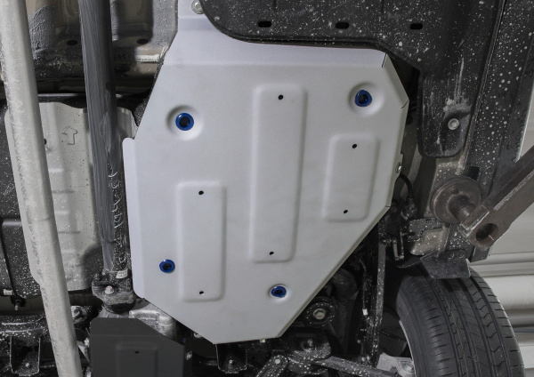 Фото Защита топливного бака Rival для Kia Sorento Prime 2015-2017 2018-н.в., алюминий 4 мм, с крепежом, 333.2833.1