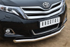 Фото Защита переднего бампера d63 (секции) TOYOTA Venza 2013