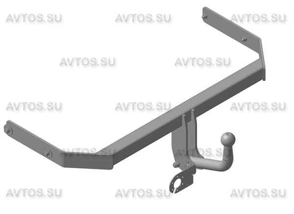 фото Фаркоп AvtoS для VOLKSWAGEN Polo V хетчбэк (2009-2017)