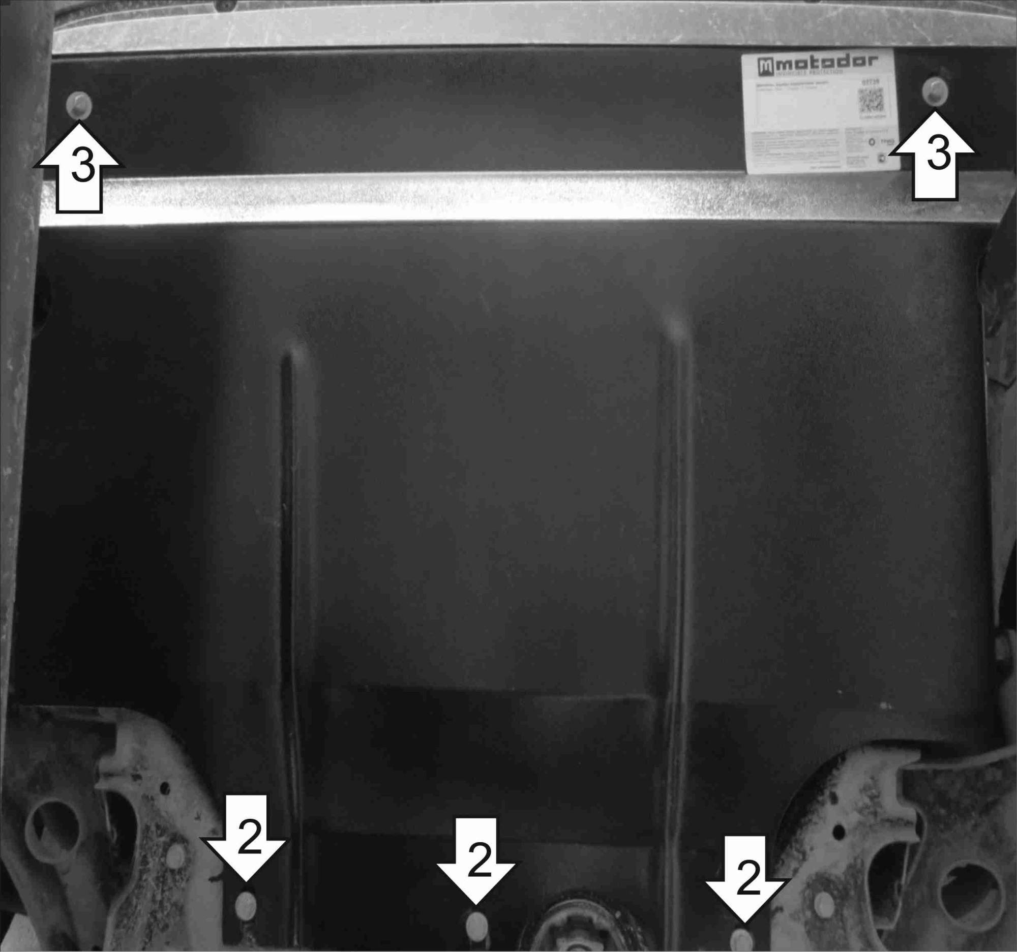 Фото Защита Мотодор для Volkswagen Tiguan 2017-