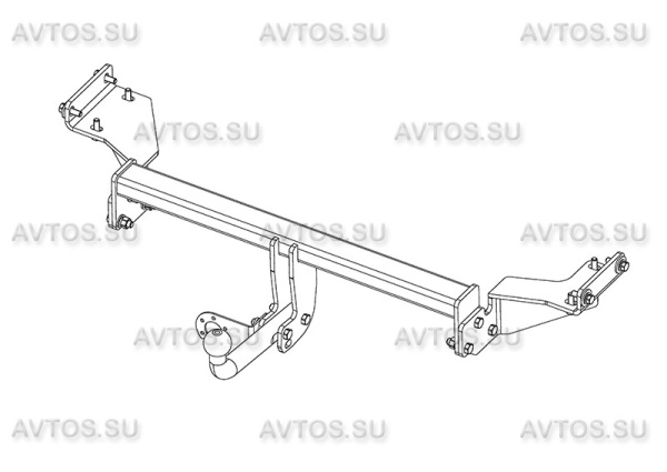 фото Фаркоп Avtos для Hyundai Tucson (2015-2018)