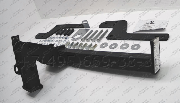 фото Фаркоп AvtoS для Renault Kaptur I (2016-2022) "быстросъемный под квадрат"