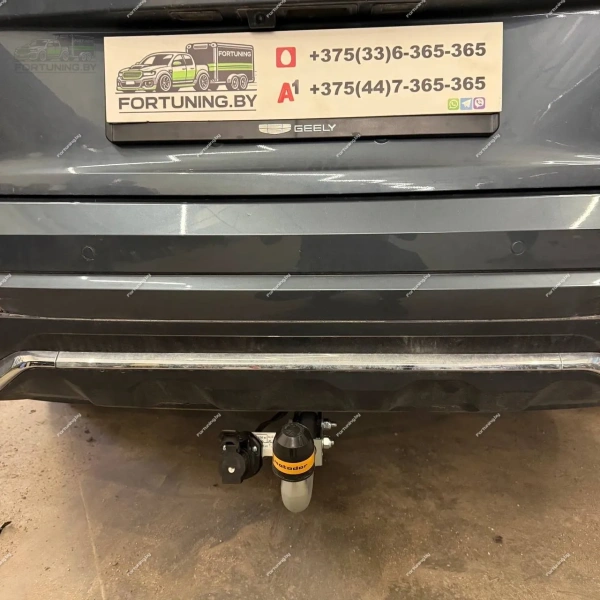 Фаркоп Motodor (Россия) для Geely Monjaro I (2021-)