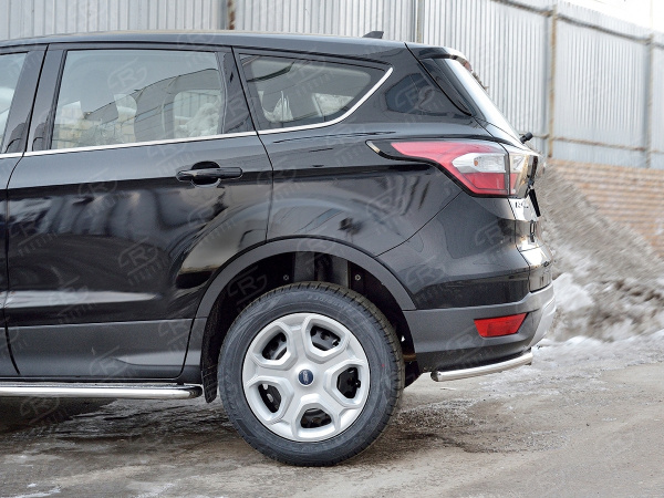 Фото Защита заднего бампера уголки d42 дуга FORD KUGA 2016-