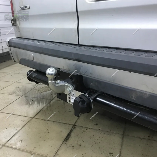 Фаркоп Лидер-плюс для Ford Transit Connect I "усиленный" (2002-2013)